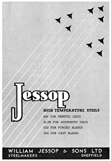 Temperature Prints: William Jessop High Temperature Steels: H46 G.18B G32 G34