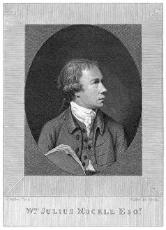 Admired Collection: William Julius Mickle 1735 1788 Scottish Writer