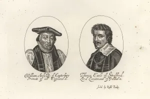 George Jones Prints: William Laud and Thomas Wentworth, 17th century