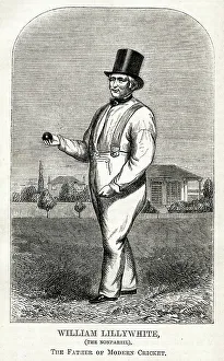 Lillywhite Prints: William Lillywhite, father of modern cricket