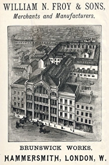 Images Dated 14th September 2017: William N. Froy & Sons - exterior factory