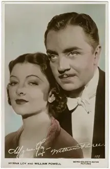 William Powell and Myrna Loy