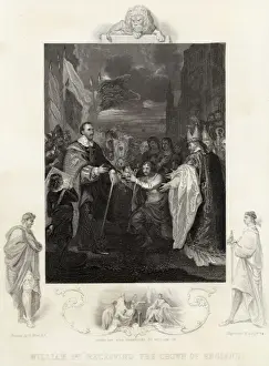 William Receives Crown