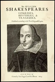 Shakespeare Prints: William Shakespeare