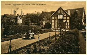 Upon Prints: William Shakespeares House, Stratford-Upon-Avon, Warwickshi