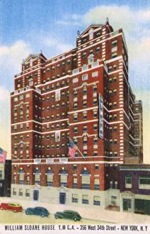 Ymca Prints: William Sloane House YMCA - 356 West 34th Street, New York