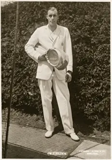 William T Tilden, the American champion of Wimbledon