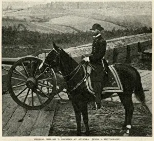Atlanta Prints: William Tecumseh Sherman - Atlanta photo