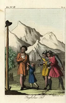 Confederates Collection: William Tell is arrested in Altdorf, Switzerland