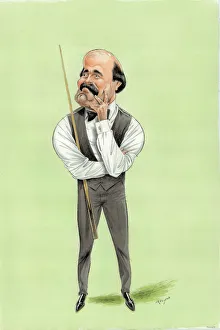 Images Dated 9th August 2018: Willie Thorne - Snooker Player