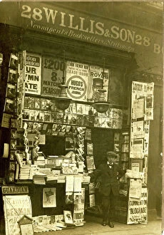 Doorway Collection: Willis & Son newsagents, Lime Street, East London