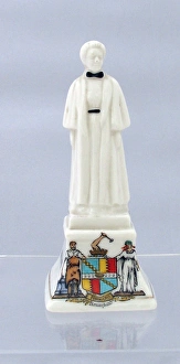 Images Dated 14th February 2012: Willow Art (Longton) china statue of Edith Cavell