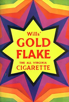Virginia Collection: Wills Gold Flake advertisement