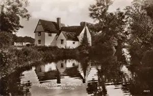 Pond Prints: Willy Lotts Cottage - Flatford, East Bergholt, Suffolk