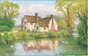 Willy Lott's cottage Flatford Suffolk Landscape