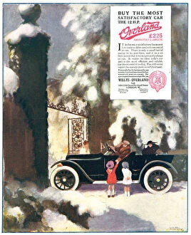 Williams Collection: Willys Overland Advertisement