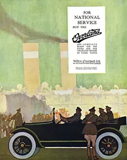 Willys Prints: Willys Overland car advertisement, 1917