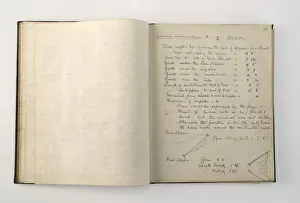 Detail from the Wilson notebook