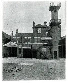 Wimbledon New Fire Station, back view