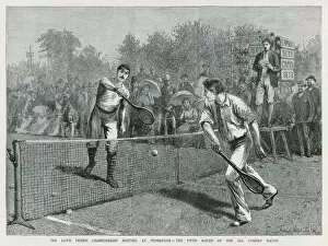 Lawn Gallery: Wimbledon / Semi-Final 81