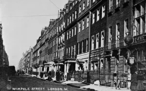 Images Dated 27th September 2017: Wimpole Street, London W1