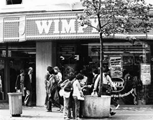 Images Dated 19th September 2011: WIMPY CAFE