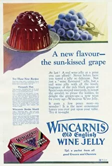 Images Dated 23rd April 2012: Wincarnis Wine Jelly Ad