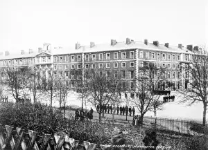 Bases Prints: Winchester Barracks in the early 1900s
