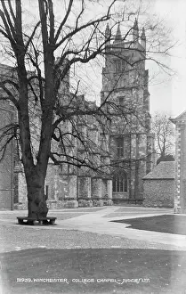 Stonework Prints: Winchester College Chapel
