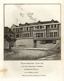 Antiquities Gallery: Winchester House in Winchester Street, London Wall