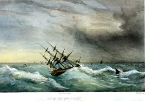 Vaillant Prints: Wind On The Hougly, Calcutta, India
