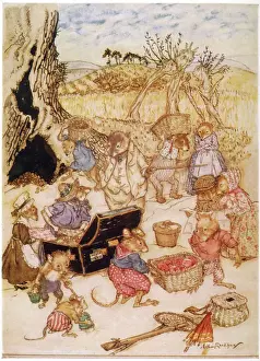Meadow Prints: Wind in Willows / Mice