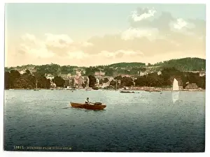 Birch Prints: Windermere, Bowness, from Birch Holm, Lake District, England