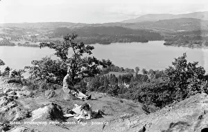 Jenkins Prints: Windermere from Jenkins Crag