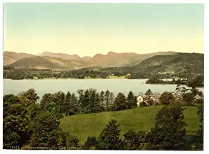 Langdale Prints: Windermere and Langdale Pikes, Lake District, England