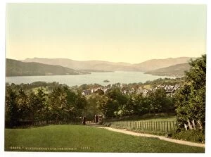 Summit Collection: Windermere, from summit, Lake District, England