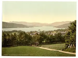 Windermere Prints: Windermere, from summit, Lake District, England