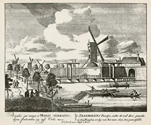 1672 Collection: WINDMILL AMSTERDAM 1672