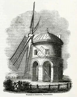 Chesterton Collection: WINDMILL AT CHESTERTON