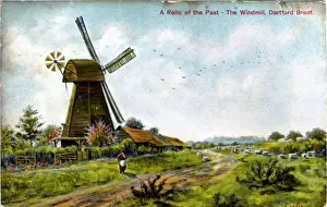 Dartford Prints: The Windmill, Dartford Brent, Kent