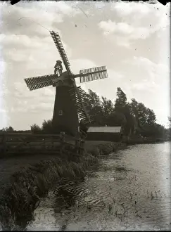 Southend Prints: Windmill, Hullbridge, Essex