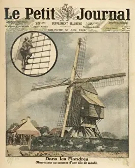 Climbs Prints: Windmill Observation Wwi