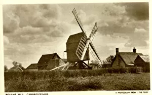 Images Dated 25th August 2017: Windmills of Cambridgeshire - Bourne Mill