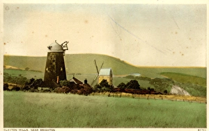 Images Dated 25th August 2017: Windmills of Sussex - Clayton Mills