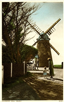 Images Dated 25th August 2017: Windmills of Sussex - Mudmerry Mill