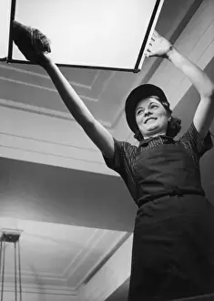 Window Cleaning Girl