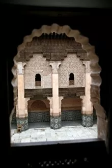 Arch Way Gallery: Window into courtyard, Marrakech, Morocco