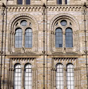 Girouard Prints: Window detail, the Natural History Museum, London