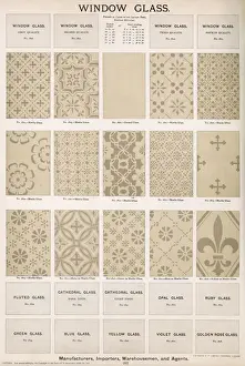 Circles Prints: Window glass, Plate 203