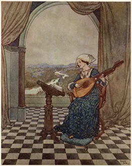 Andersen Prints: The Wind's Tale - Edmund Dulac